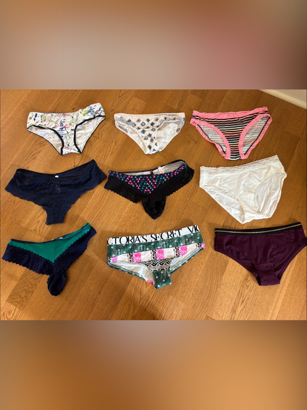 NWOT Set of 9 Victoria’s Secret Panties